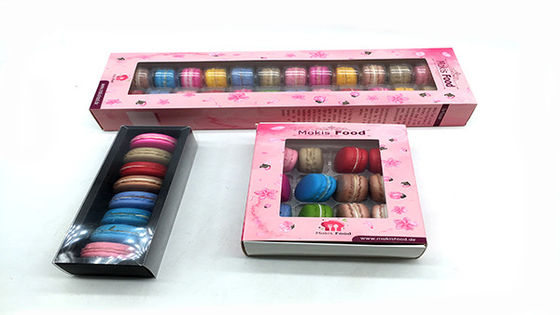 pet macaron box plastic macaron holder  macaron display box  macaron takeaway box  macaron pastry container clamshell macaron tray