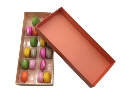 Le ciel et la terre Couverture cadeau Carton de papier Kraft Macarons Produits de vêtements Biens de bijoux Emballage