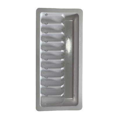 Contenant des produits fragiles en PET plateau d'emballage bouteille en verre plateau d'emballage fixe plateau d'eau injectable 1 ml 2 ml 5 ml 10 ml plateau d'ampoule