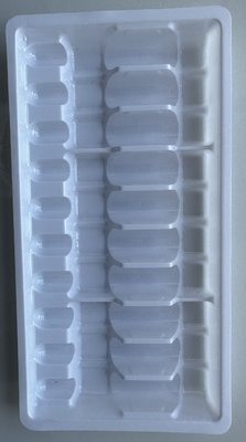 Plateau pour ampoules en PET, plateau pour injection de médicaments.