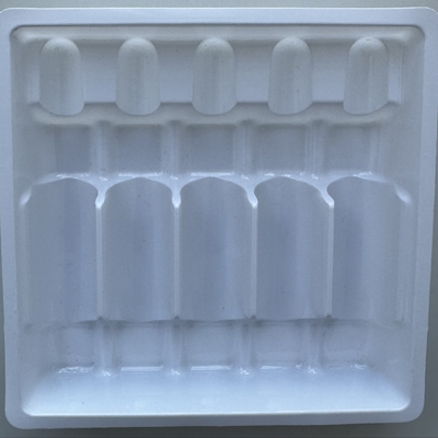Plateau pour ampoules en PET, plateau pour injection de médicaments.