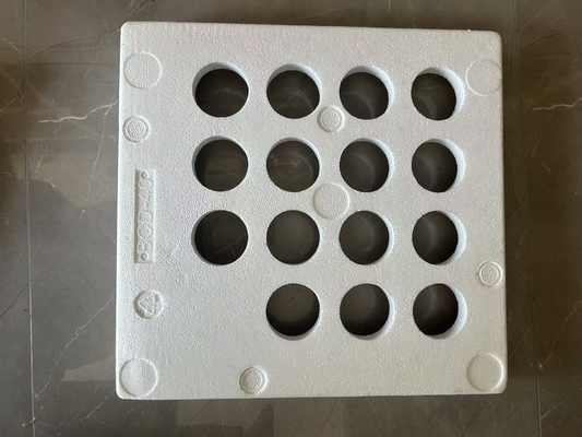 Emballage en mousse moulée EPS Emballage de produits électroniques Emballage en mousse boîte blanche coussinée étanche