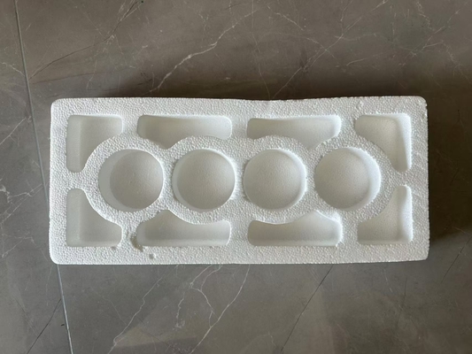 Emballage en mousse moulée EPS Emballage de produits électroniques Emballage en mousse boîte blanche coussinée étanche
