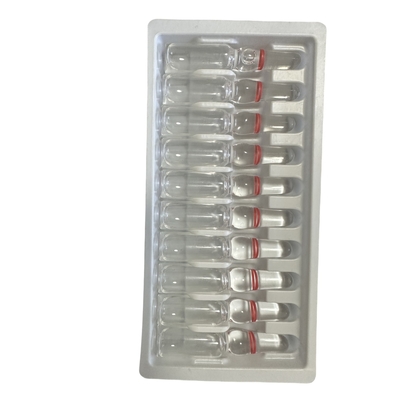 Plateau d'ampoule en PET personnalisé Bouteille d'injection d'eau Plateau de fixation Emballage sur mesure