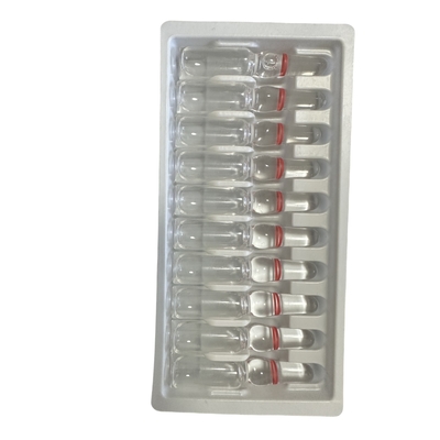 Plateau d'ampoule PET personnalisé Plateau d'ampoule d'injection d'eau pour médicaments