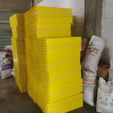 Plaque sous vide thermoformée en plastique jaune coloré en ampoules Emballage d'œufs Transport 30 Emballage d'œufs