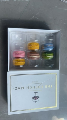 12 Boîte cadeau à macarons Emballage Carton de dessert Emballage sur mesure
