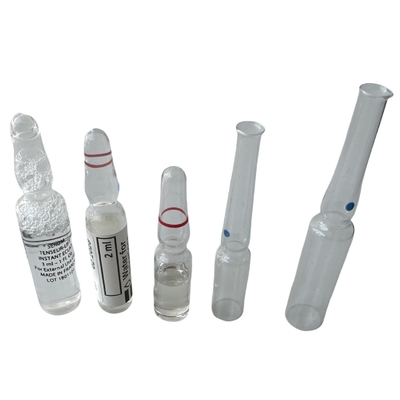 Vêtement d'emballage pour injection d'eau 1ml 2ml 3ml Bouteille en verre plateau d'ampoule Étiquette personnalisée