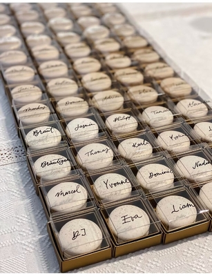 13 couches Macaron affichage Stand Macaron carton Emballage Impression personnalisée