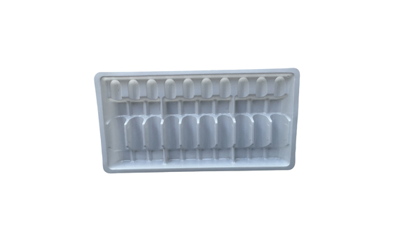 Plateau d'emballage en PET en ampoules pour injection d'eau