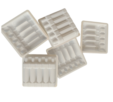 Plateau pour ampoules en PET personnalisation de plateau pour ampoules pour injection d'eau