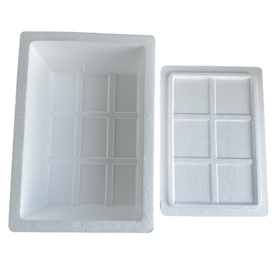 Caisse en mousse pour le transport par chaîne froide, boîte d'isolation personnalisée, boîte d'emballage de marchandises fragiles