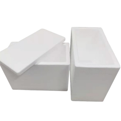 Caisse en mousse pour le transport par chaîne froide, boîte d'isolation personnalisée, boîte d'emballage de marchandises fragiles
