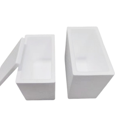 Caisse en mousse pour le transport par chaîne froide, boîte d'isolation personnalisée, boîte d'emballage de marchandises fragiles