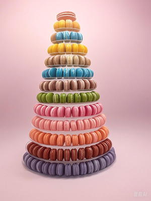 Stand d'affichage de macarons 13 étages Stand d'affichage de macarons 13 étages Stand d'affichage de macarons polyvalent Stand d'affichage de macarons polyvalent Tour de macarons