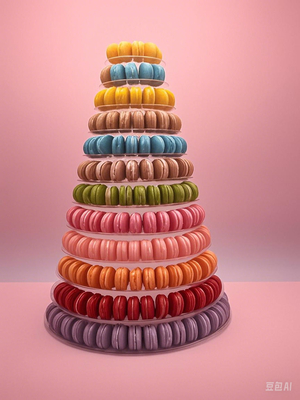 13 étages Macaron stand d'affichage 13 étages Macaron tour Macaron stand d'affichage Macaron tour