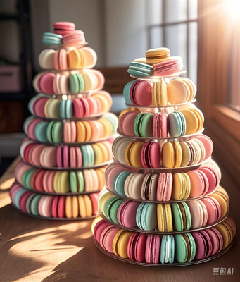 Taille L'emballage doit correspondre à la taille des macarons afin d'éviter les déplacements et les dommages pendant le transport
