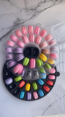 Fournitures Macarons 33 emballage plateaux de macarons boîtes en papier de macarons plateaux en plastique de macarons boîtes cadeaux de macarons cartons de macarons