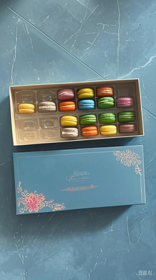 Fourniture Macaroons 24 emballage plateaux Macaroons boîtes de papier Macaroons plateaux en plastique Macaroons boîtes cadeaux Macaroons cartons