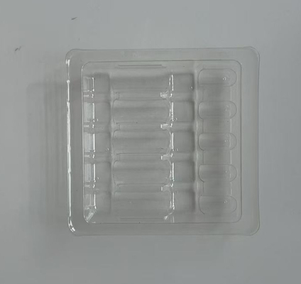 Boîte d'emballage de médicaments PET pour plateau d'ampoules de 1 ml avec différentes dimensions