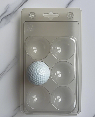 12 Balles de golf Emballage transparent Boîte en plastique Emballage de balles de golf Emballage