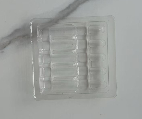Plateau d' ampoule personnalisé, emballage pharmaceutique Blister jetable 5 ml emballage d' ampoule 5 ml emballage pharmaceutique 5 ml