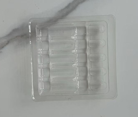 Fabricant plateau de bouteille d' ampoule sur mesure, emballage médical ampoule jetable 5ml emballage 5ml emballage ampoule 5ml emballage médicament 5ml emballage bouteille en verre 5ml