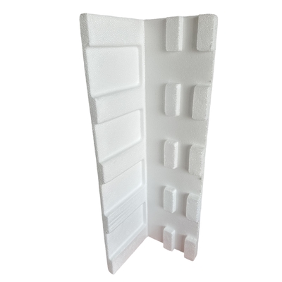 Protection des emballages EPS produits fragiles rapport sur les emballages en mousse protection des coins en mousse