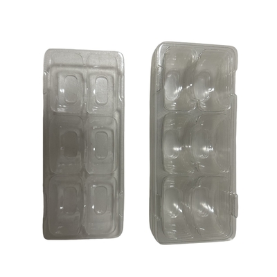 Emballage de plateaux alimentaires en PP personnalisation Emballage de plateaux de macarons