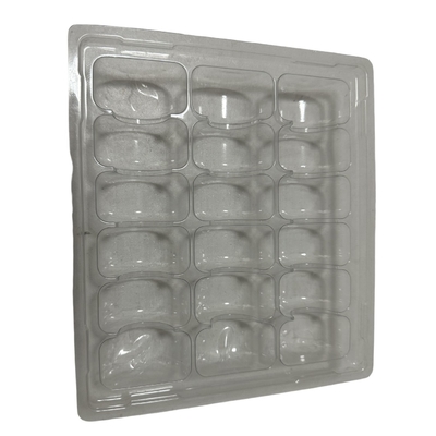 Emballage de plateaux alimentaires en PP personnalisation Emballage de plateaux de macarons