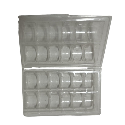 Emballage de plateaux alimentaires en PP personnalisation Emballage de plateaux de macarons
