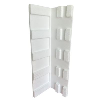 Protection des emballages EPS Protection des emballages en mousse personnalisée Protection des coins en mousse personnalisée