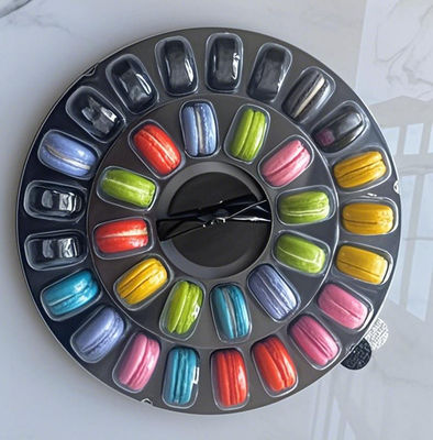 Emballage de boîte cadeau de macarons personnalisé, emballage de boîte en papier de macarons personnalisé, emballage en plastique de macarons personnalisé