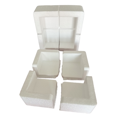Protègeur d'angle en mousse de moulage EPS plus triangle dur à haute densité angle droit Paulilon ensemble d'emballage de meubles d'angle anti-collision