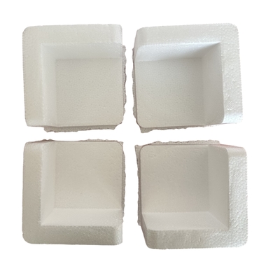 EPS (polystyrène élargi) mousse Garde d'angle Produits électroniques fragiles personnalisés Protection de l'angle droit pour fenêtres et portes