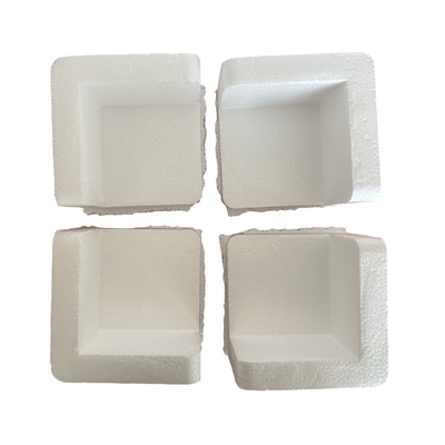 Protègeur d'angle en mousse de moulage EPS plus triangle dur à haute densité angle droit Paulilon ensemble d'emballage de meubles d'angle anti-collision