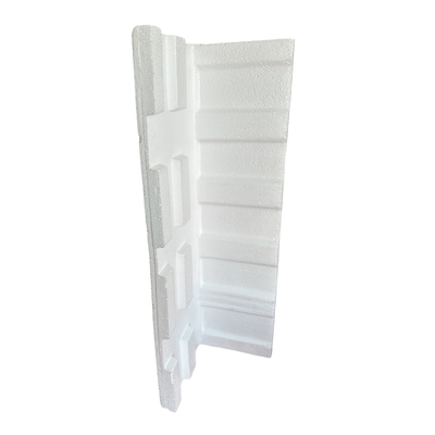 Protéger les coins en mousse de polystyrène élargi (EPS) produits électroniques personnalisés, portes, fenêtres, miroirs en verre et autres produits fragiles, protection sous angle droit