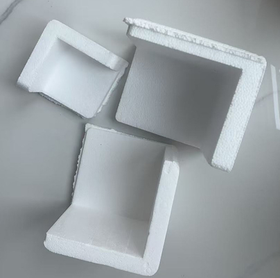 Protègeur d'angle en mousse de moulage EPS plus triangle dur à haute densité angle droit Paulilon ensemble d'emballage de meubles d'angle anti-collision