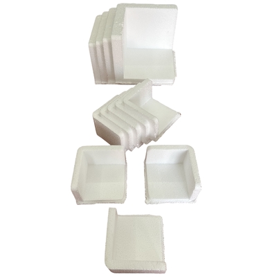 Protéger les coins en mousse EPS produits électroniques sur mesure, portes et fenêtres, tables et chaises et autres produits fragiles Protection contre les collisions sous angle droit pendant le transport