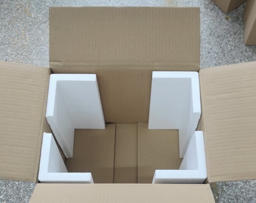 Protection personnalisée des coins en mousse EPS, transport et protection des meubles, des appareils ménagers, des équipements industriels et des produits en verre.