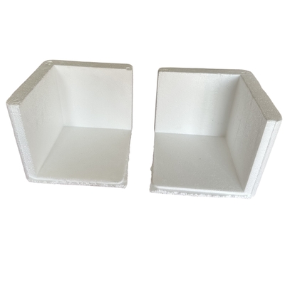 Protection des coins en mousse EPS plaque de verre personnalisée, équipement électronique, tables et chaises et autres pièces sous angle droit