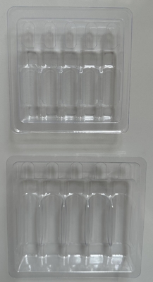 Taille d'ampoule en polyéthylène téréphtalate PET personnalisée en gros 1 ml 2 ml 5 ml 10 ml Taille d'ampoule pour injection d'eau personnalisée