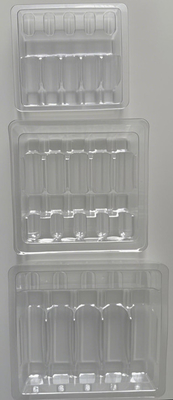 1 ml 2 ml 5 ml 10 ml plateau d' ampoule en PET plateau d' injection d' eau