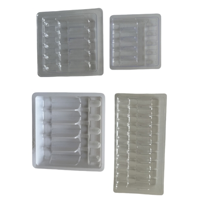 1 ml 2 ml 5 ml 10 ml plateau d' ampoule en PET plateau d' injection d' eau