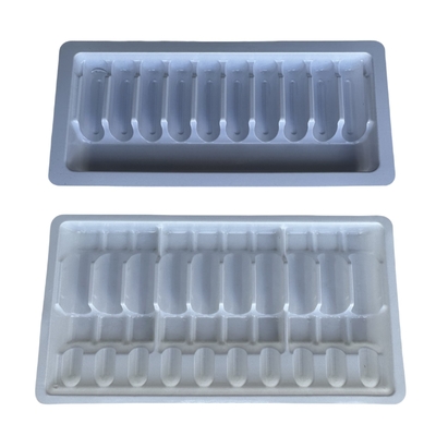 1 ml 2 ml 5 ml 10 ml plateau d' ampoule en PET plateau d' injection d' eau