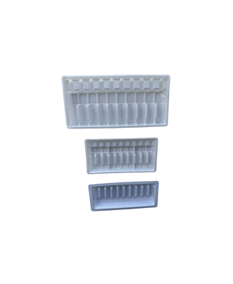 Emballage en plaquette pour injection d'eau 1 ml 2 ml 5 ml 10 ml plaquette pour ampoule en PET personnalisation