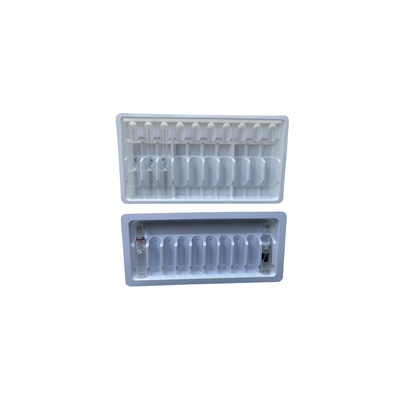 Emballage en plaquette pour l' eau d' injection de médicaments 1 ml 2 ml 5 ml 10 ml plaquette pour ampoule en PET personnalisation