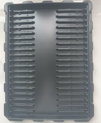 Fabrication sur mesure de plateaux anti-statiques, boîtes en plastique transparentes, emballage électronique, plateaux de rotation de modules de PCB.