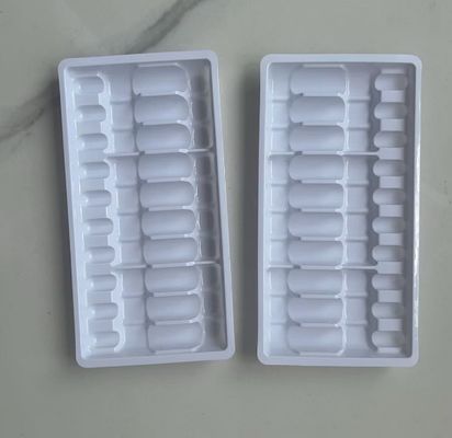 Plateaux d'ampoules en plastique personnalisés de 1 ml à 10 ml pour l'emballage de médicaments