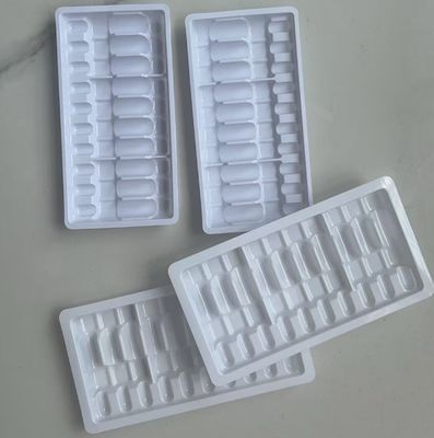 Plateaux d'ampoules en plastique 1 ml personnalisés pour l'emballage de médicaments